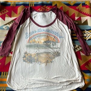Chaser baseball tee